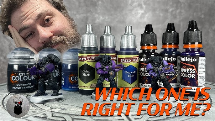 Speedpaint 2.0: Avoid Cracking - 10 Primers, 2 Metallics, 500 Space Marine  Heads 