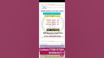 TNEB Technical Assistance EEE  #tnpscstudy  #tnpsc