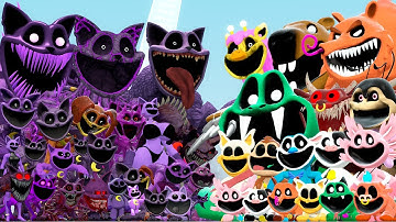ALL CATNAP MONSTERS POPPY PLAYTIME VS SMILING CRITTERS FAMILY (Garry