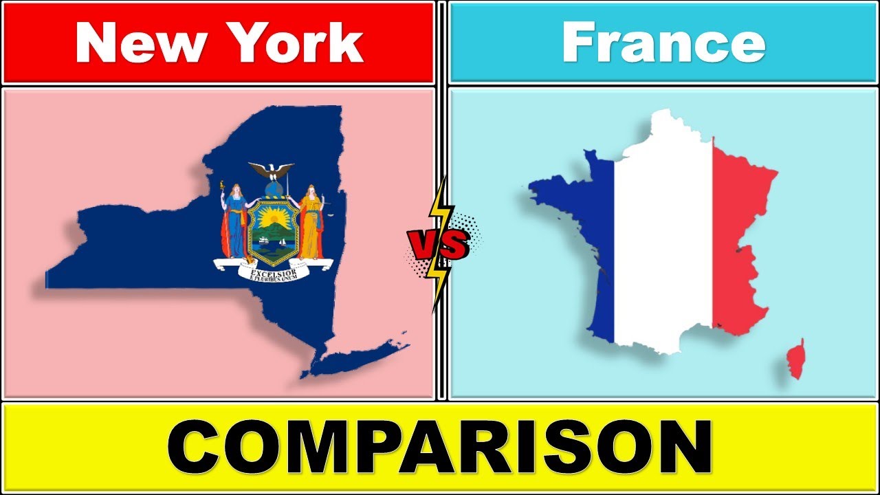 New York State vs France Country Comparison 2024 | Data Sparkly