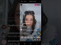 Charli Damelio Instagram Live 06.30.2020 10 minutes.