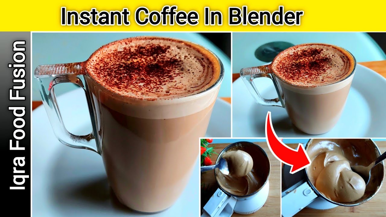 5 Minutes Coffee Recipe In Blender - Frothy Creamy Coffee Homemade By  Cooking with sariya 