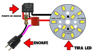 El mejor PROBADOR de tiras de LED casero para tu TALLER Fácil de hacer