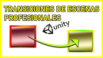 🔴🎲APRENDE Como CREAR TRANCISIONES entre ESCENAS en UNITY2D - PROFESIONAL en UNITY | FACIL  (2022) 🎲🔴