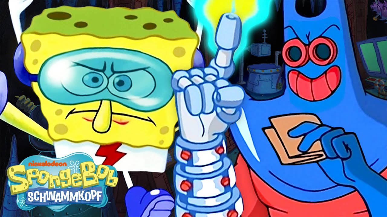SpongeBob | Mantarochen vs Bikini Bottom – beste Szenen! 💥 | SpongeBob Schwammkopf