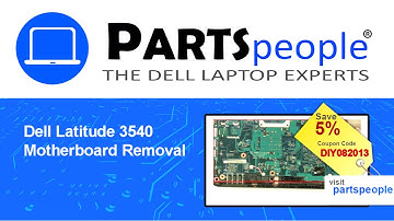 Dell Latitude 3540 (P28F004) Motherboard How-To Video Tutorial