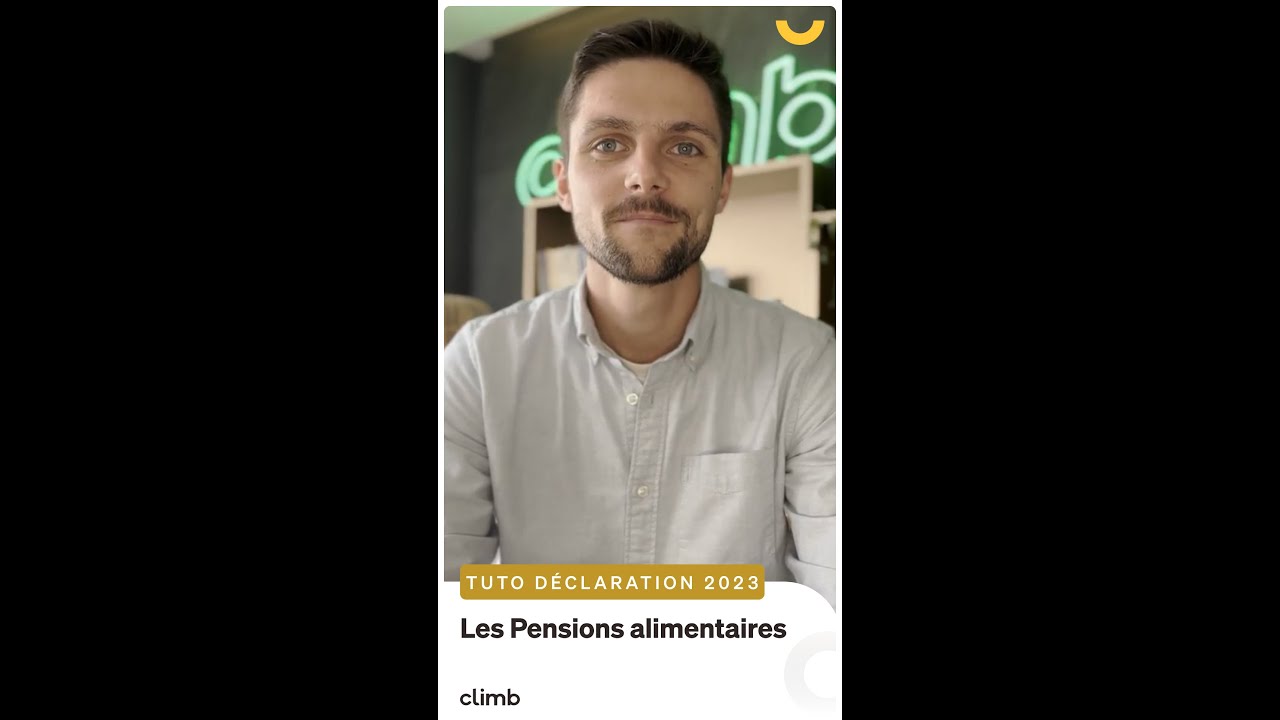Déclaration d'impôt : la pension alimentaire