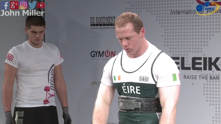 Barry Pigott - 833kg 3rd Place 105kg - European Cl...