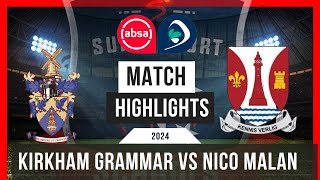 Wildeklawer 2024 (GAME 11): Kirkham Grammar (England) vs Nico Malan