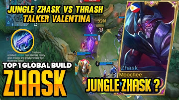 JUNGLE ZHASK BEST BUILD | ZHASK JUNGLE VS THRASH TALKER ENEMY
