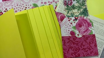 FILE FOLDER CASCADING MINI ALBUM & POCKET TAGS, BELLY BANDS, INSERTS ~ INTRO