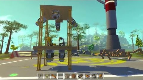 Scrap Mechanic: Controllable Flying Machine
