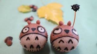 One-Egg Totoro Steam Cakes！卵1個で トトロ蒸しパン ふわふわ～