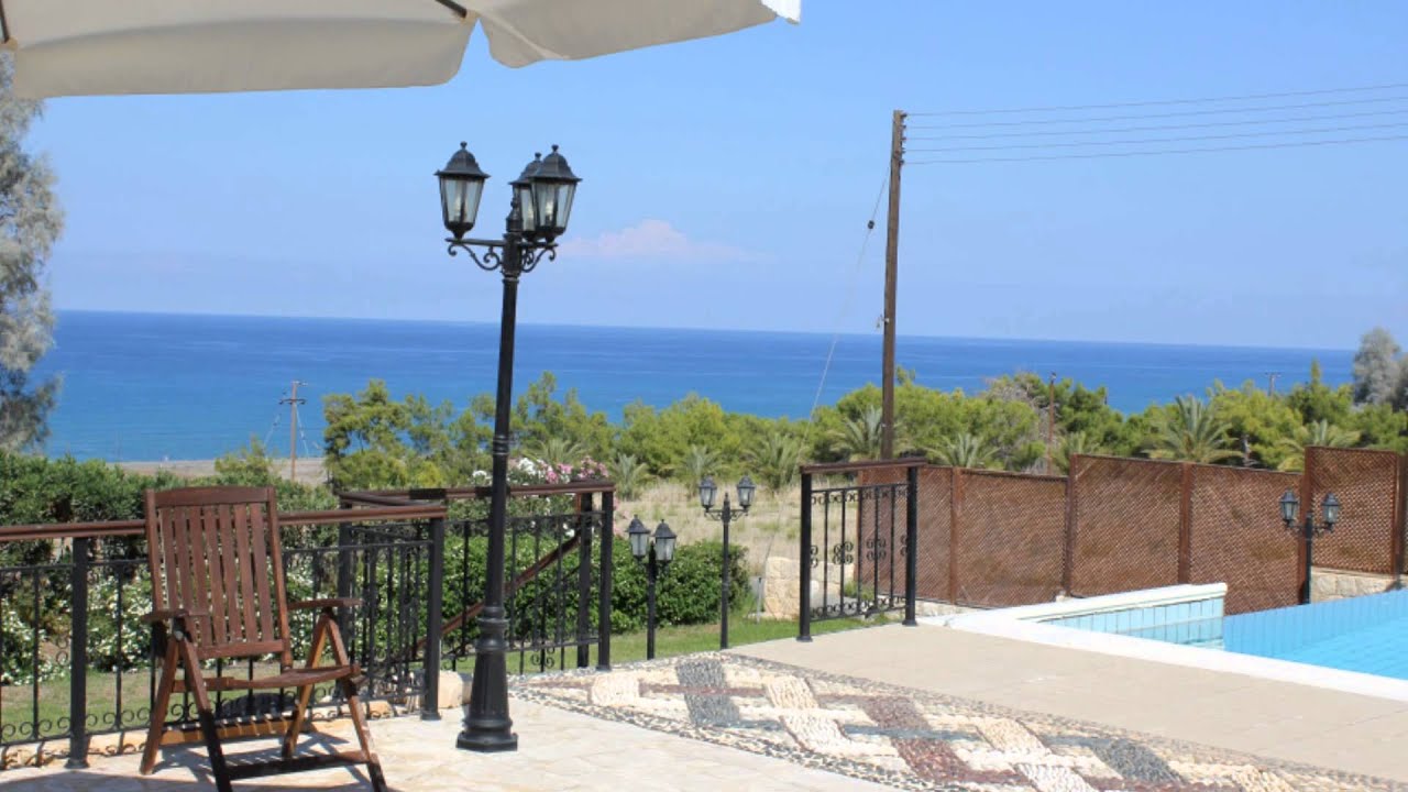 Minoas, a luxury villa with stunning sea views in Argaka, Paphos YouTube