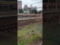 Plasser &amp; Theurer Train on Kyiv-Demiivsky Station