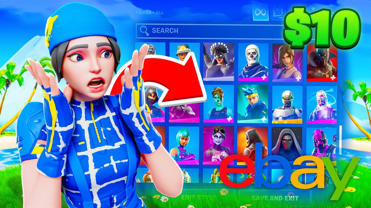 I Got a 10 Fortnite Account On Ebay And This Happened... (OG SKINS