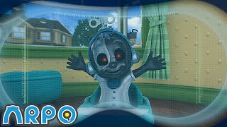 Power Problems! - Running on Empty | ARPO The Robot Classics | Funny Cartoons for Kids