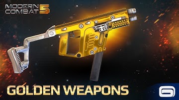 Golden Weapons arrive in Modern Combat 5