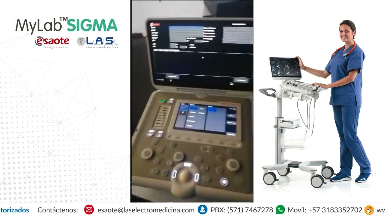 Características técnicas funciones y usos de Ultrasonido Mylab Sigma