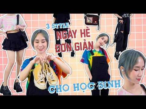 Video 3 KIỂU QUẦN ÁO NGÀY HÈ ĐƠN GIẢN VÀ TIẾT KIỆM CHO HỌC... - YouTube