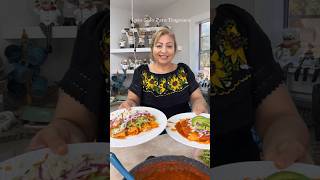 UNAS DELICIOSAS ENTOMATADAS #comidamexicana  #entomatadas #youtubeshorts #taquitos