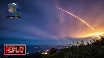 REPLAY: Falcon 9 launch of Sentinel-6B from Vandenberg (17 Nov 2025)