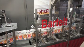 Automatic, servo driven, intermittent motion, horizontial, f/f/s machine