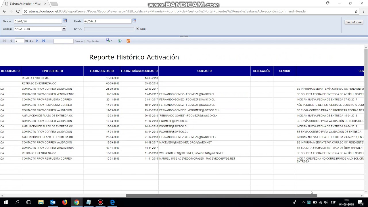 Sabana de datos - YouTube