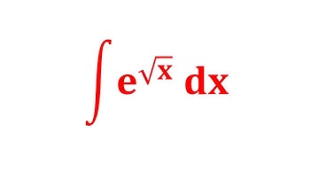 Integral of e^(sqrt(x))