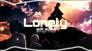 Lonely ♪ Yellow claw, weird genius [edit audio}