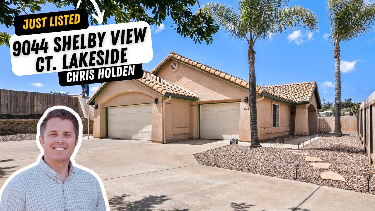 Just Listed | 9044 Shelby View Ct. Lakeside CA 92040