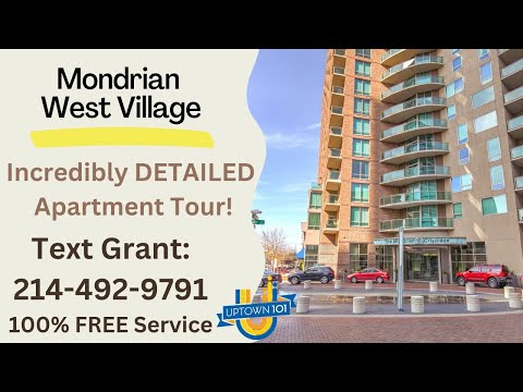 The Mondrian West Village | Uptown Dallas | Let's Tour It !