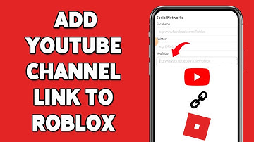 How To Add YouTube Channel Link To Roblox 2025 | Connect YouTube Channel To Roblox