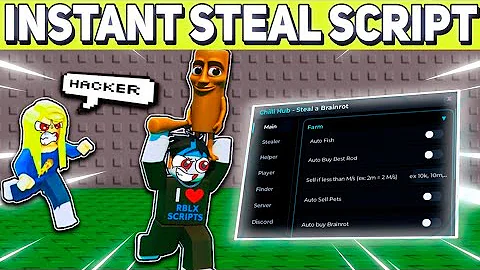 STEAL A BRAINROT Script Gui with DESYNC, INSTANT STEAL, INVISIBLE, NOCLIP + NO KICK! *NO KEY*