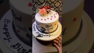 flower design cake youtubeshorts shortvideo cake