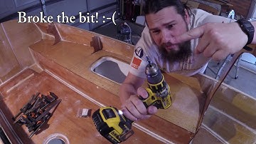 Building a SCAMP part 053 - Gluing the Seat Tops