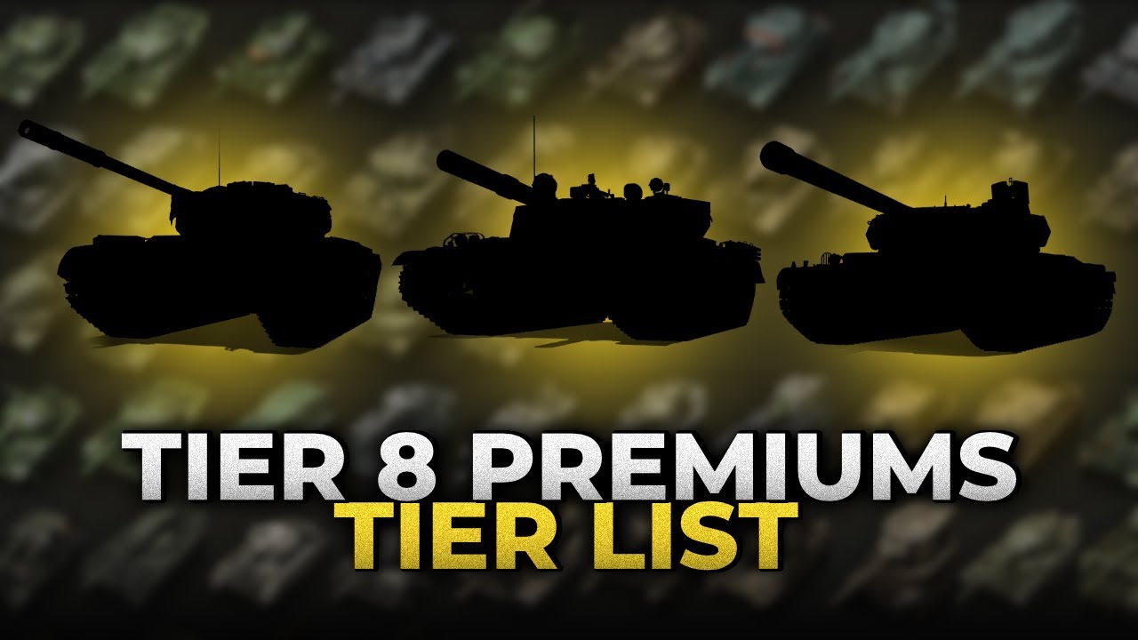 Rating All Tier 8 Premium Tanks in World of Tanks 2023! 