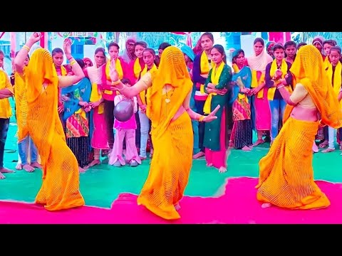 न‌ई बहू देहाती नाच गीत।।तुमाइसो राति मेने खूब स‌इया मारे Dehati dance Neetesh studio karhal