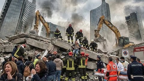 8.2 Magnitude Earthquake in Italy – Maximum Doomsday Scenario, Skyscrapers Collapse in an Instant