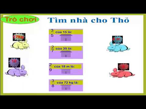 Tìm phân số của một số - Toán lớp 4