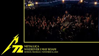 Metallica: Wherever I May Roam (Detroit, MI - November 12, 2023) Resimi