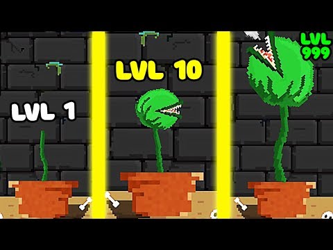 ЭВОЛЮЦИЯ ПОЖИРАТЕЛЯ ЧТОБЫ СОЖРАТЬ ВСЕХ ЛЮДЕЙ В ИГРЕ MAN EATING PLANT