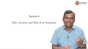 Lecture 9.4 _ Parameter estimation: Bias, Variance and Risk of an estimator