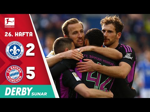 Derby | Darmstadt (2-5) Bayern Münih | 26. Hafta MAÇ ÖZETİ | Bundesliga - 2023/24
