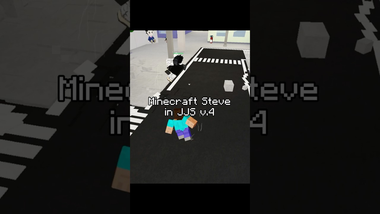 Minecraft Steve in Jujutsu Shenanigans 4 