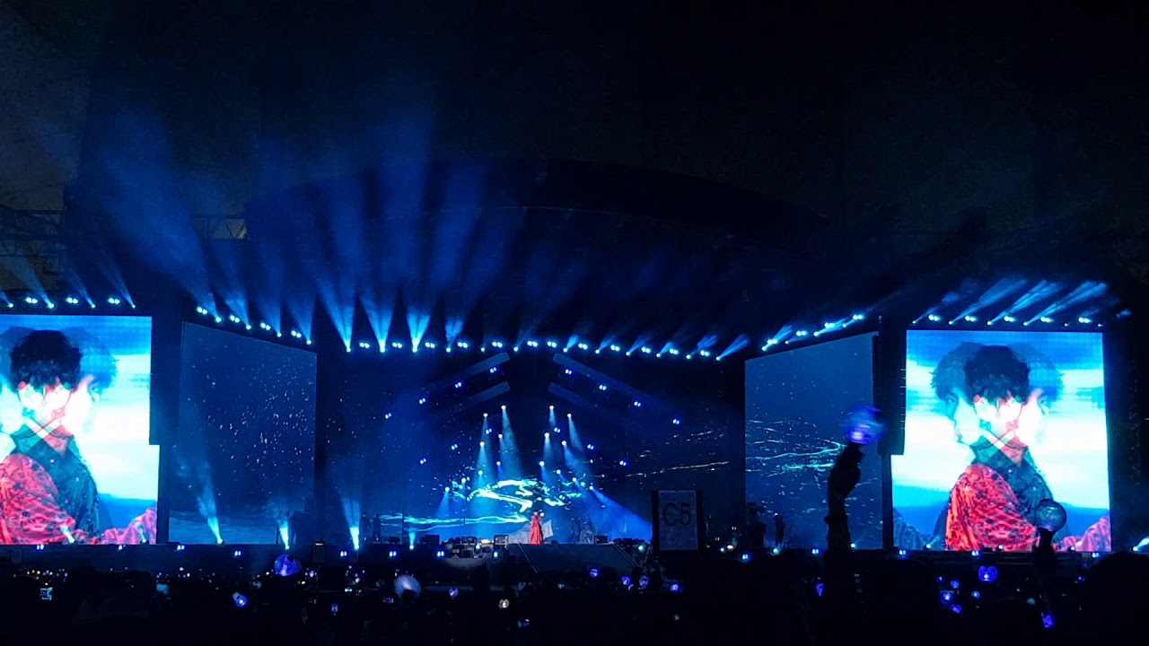 BTS Kim Taehyung - Singularity in Riyadh 101119 | Fan cam only