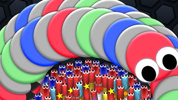 Slither.io A.I. 115,000+ Score Epic Slitherio Best Gameplay #4