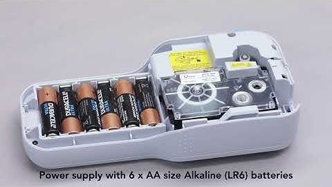 Casio KL-HD1 label printer | Product video