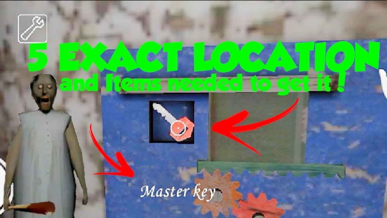MASTER KEY LOCATION IN GRANNY YouTube MASTER KEY LOCATION IN GRANNY YouTube