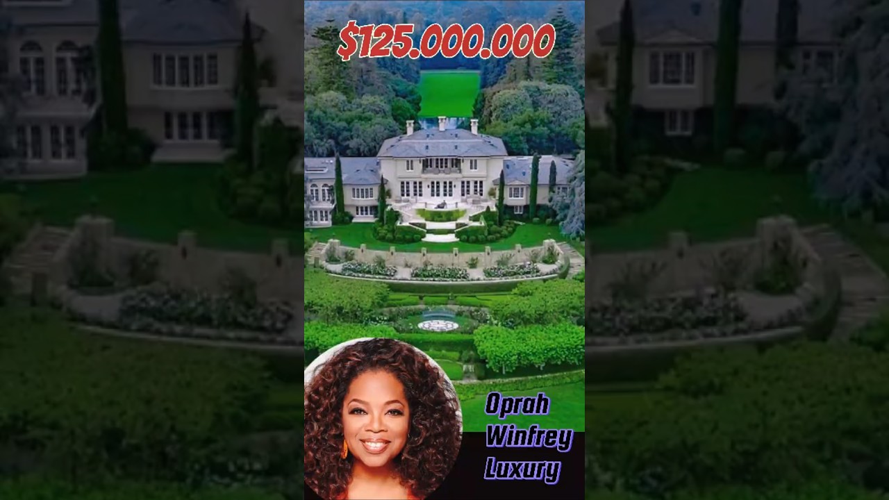 Внутри роскошной виллы Опры Уинфри стоимостью 125 миллионов долларов!